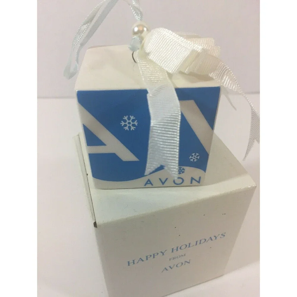 Happy Holidays Snowflake Ornament from Avon